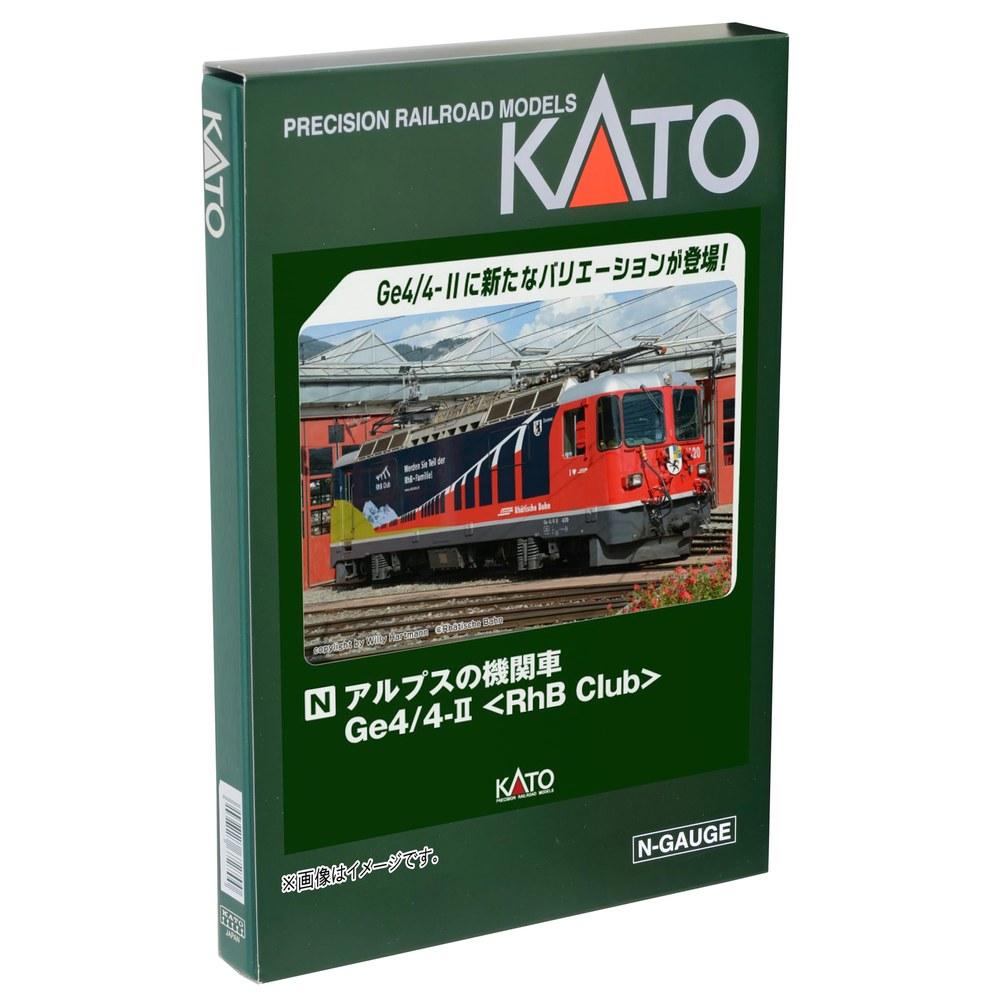 

KATO N Gauge Alpine Locomotive Ge4/4-II RhB Club 3102-4 Electric Model