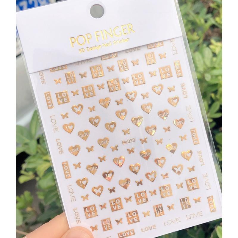 

Голографические золотые, серебряные наклейки для ногтей с буквами-бабочками, 3D-наклейки, водонепроницаемые наклейки для ногтей, маникюр «сделай сам»