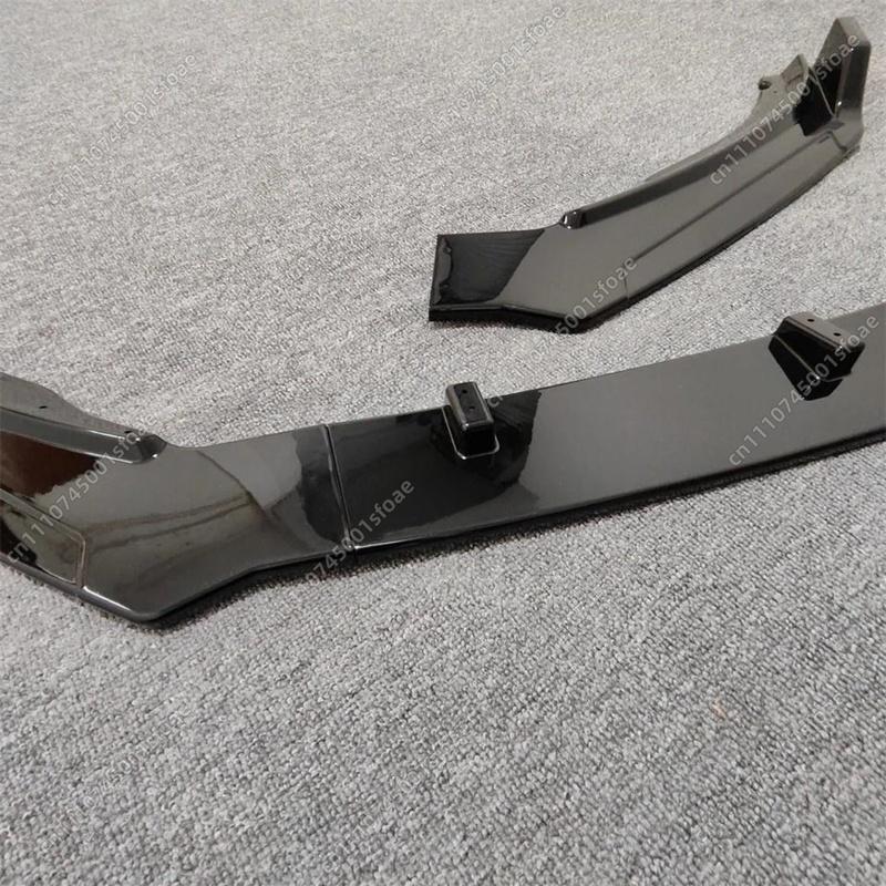 Front Bumper Splitter Lip For Volkswagen Caravelle T6 LWD TDI TSI 2015-2023 Auto Blade Spoiler Diffuser Bodykits Tuning Add On