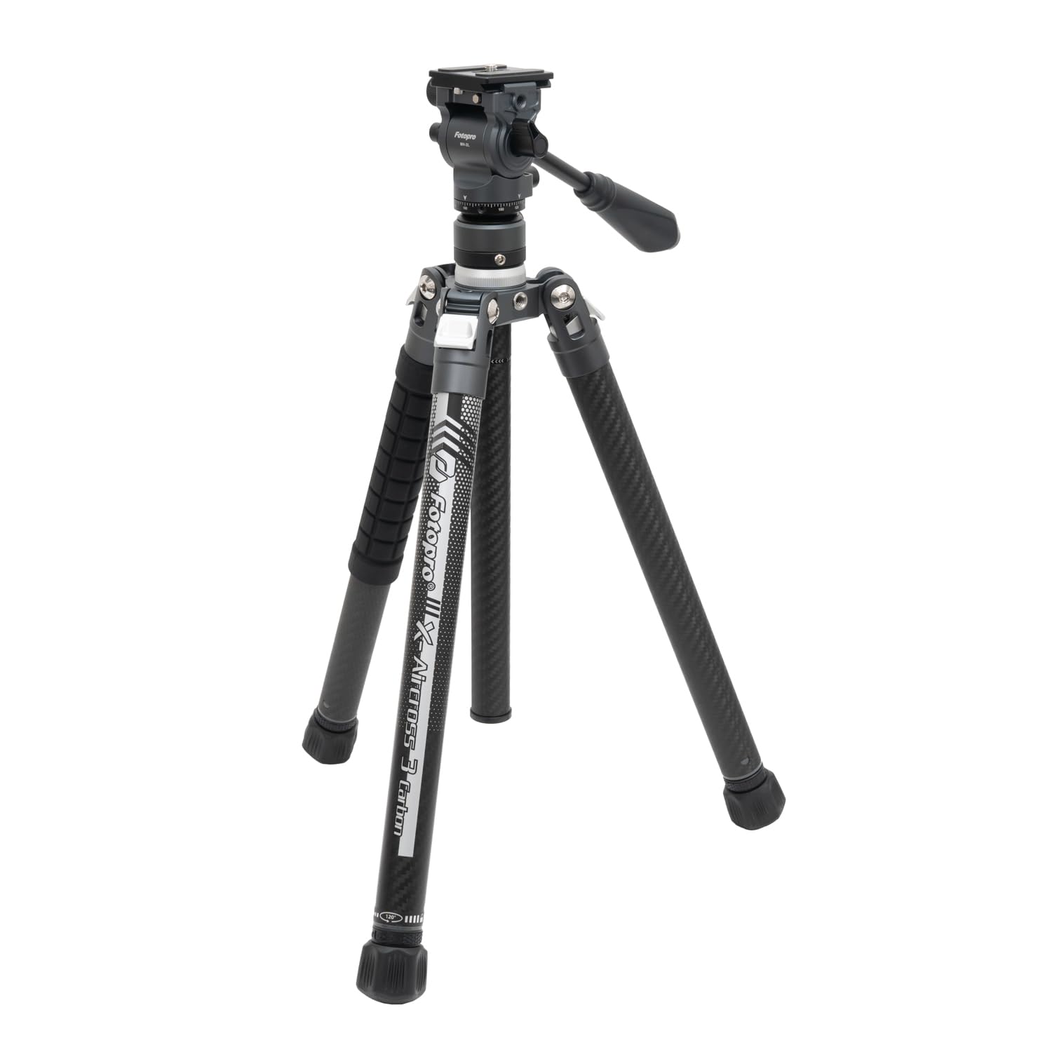 

FOTOPRO Штатив Lite Carbon Легка Відео Голова 827975 X-Aircross3C сірий колір