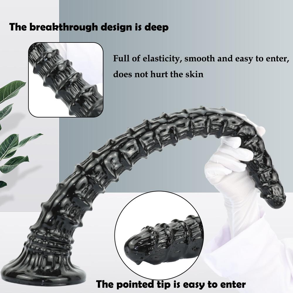 Long Soft Dildo Anal Plug Anus Expansion Big Butt Plug Prostate Massager for Women Sex Toy Stimulate Anus Discreet Pleasure Item