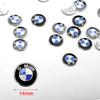 10Pcs 14mm 3D Car Styling Remote Control Key Logo Stickers For BMW M M1 M2 M3 M4 M5 M6 M7 M8 X3 X5 E39 E46 E60 E90 F20 E60 E30