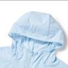 SAUCONY Solid Color Zip-Up Hooded Jacket Men Jackets Light-Blue SC2239022-2