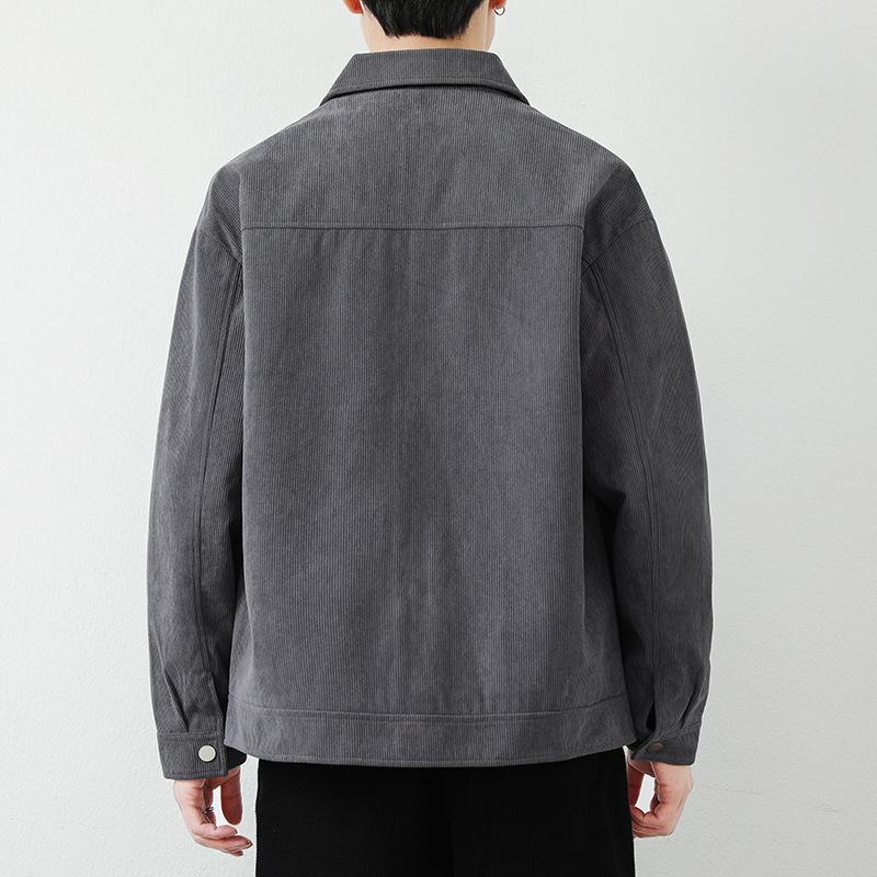 Autumn and Winter New Men's Jacket Cardigan Baseball Jersey Casual Jacket Sports Outdoor Men's Loose and High-end