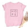 Summer Women T Shirt Faith Hope Love Casual T Shirt Christianity God Tee Gift Woman
