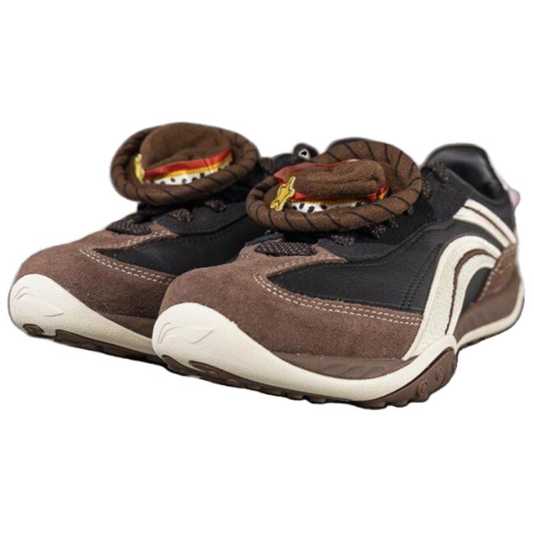 Li-Ning Heart Flow Retro Comfortable Minimalist Versatile Shock Absorbing Wear-Resistant Low-Top Lifestyle Casual Shoes Unisex Shoes AGLV096-7
