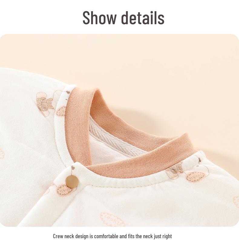 Autumn Baby Cotton Outfit Set: High-Waist Homewear for Boys & Girls