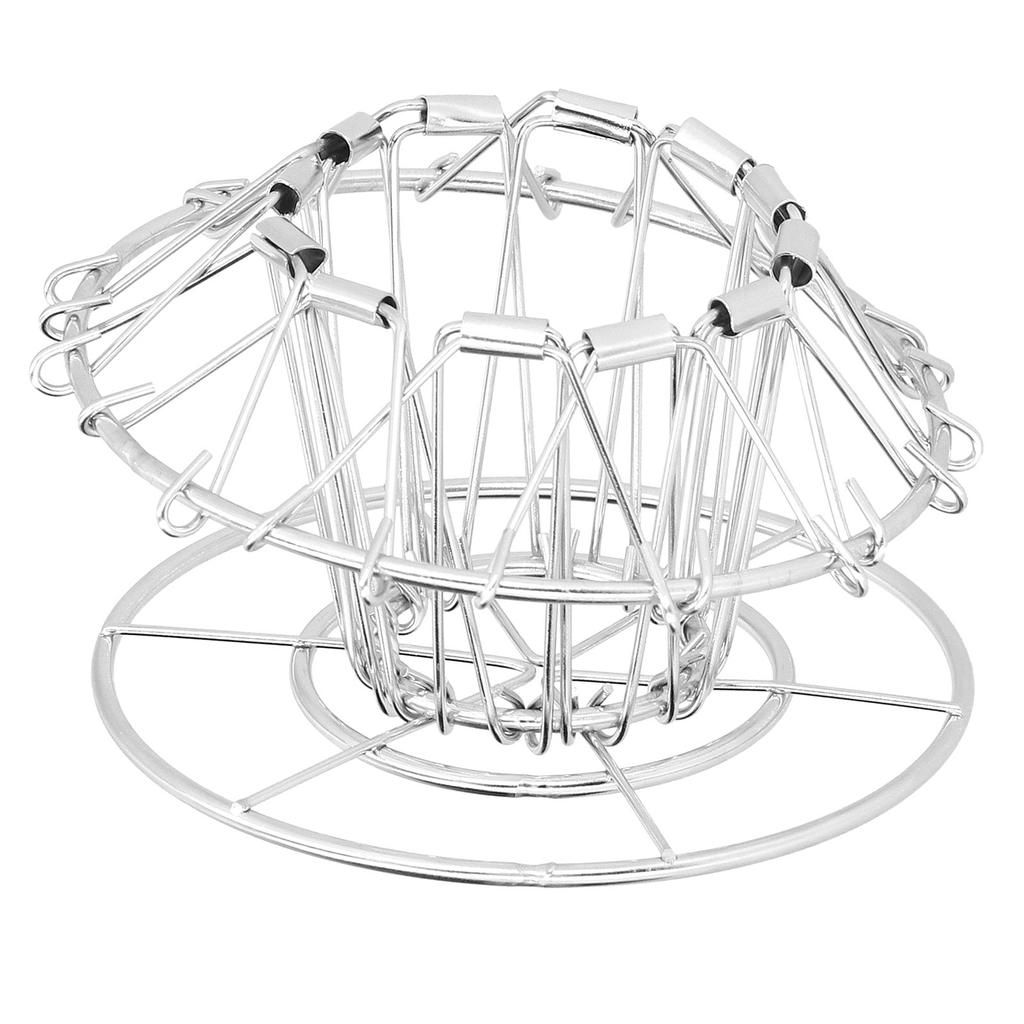 Coffee Filter Stand DripType 3Holes Foldable Stainless Steel CakeType Coffee Filter Holder(Gold )