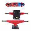 2PCS Set Professional Maple Skateboard Bracket Longboard Stand Outdoor Sports AccessoryRed
