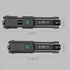 for Kia Portable LED Flashlight Strong Light High-power Rechargeable Zoom Flashlight Rio Ceed Sportage Cerato Soul Picanto ahg256