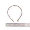 Girls Women Headwear Crystal Soft Shinny Beads Bezel Hairband Headband Headhoop