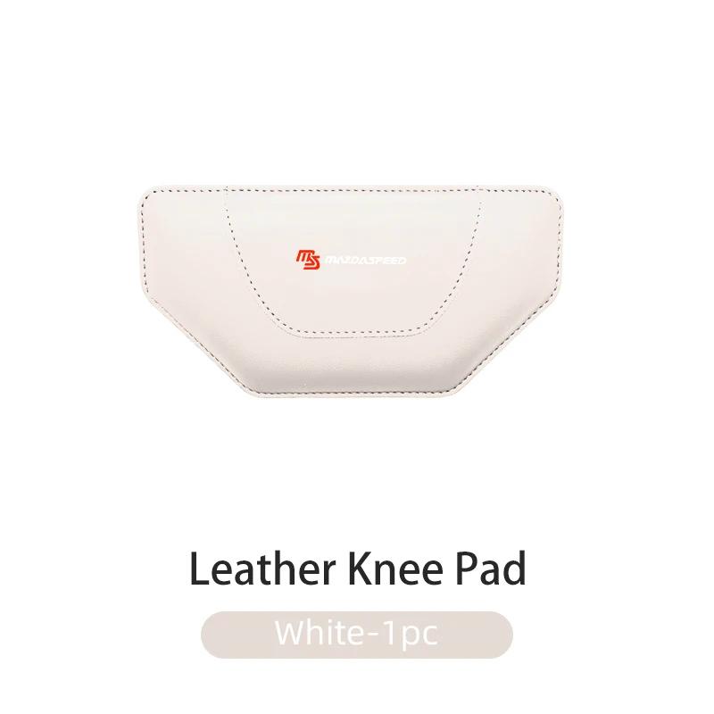 2025 Hot Leather Car Knee Leg Protective Pad Foot Armrest Cushion For Mazda 6 3 CX5 5 2 323 CX7 Demio Atenza Axela MX30 CX30 MX5