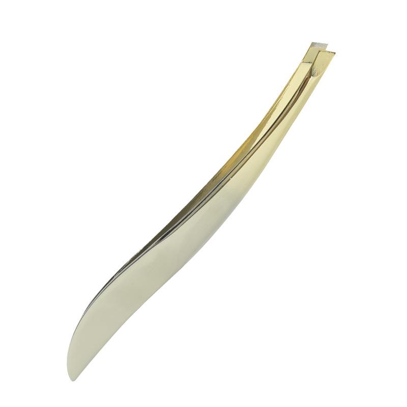 

Stainless steel tweezers, eyebrow clamps, beauty false eyelashes, men s and women s slanted eyebrow shaping, beard plucking tool