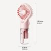 USB Rechargeable Handheld Spray Fan 2 In 1 Design Cooling Water Fan  Travel Camping