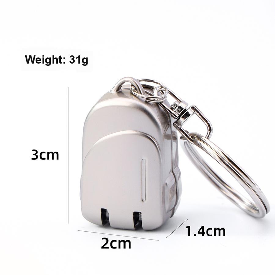 3 pcs Folding Nail Clipper with Keychain, Stainless Steel Nail Scissors, Mini Ornament