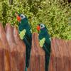 Beautiful Unique Simulation Parrot Decor Artificial Feather Bird Garden Landscape Decoration