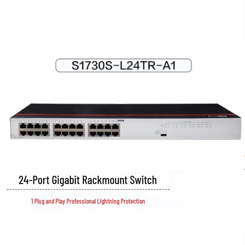

Huawei S1730S-L24TR-A1 24-Port Gigabit Enterprise Switch