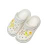 Transparent Butterfly Pearl Flower 3D Detachable Shoe Accessory