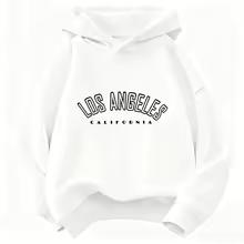 Casual Fashion Los Angeles Letter Printed Hoodie Kids Children's Sweatshirt Hoody for Boys Girls Hoodies Hip Hop Clothes