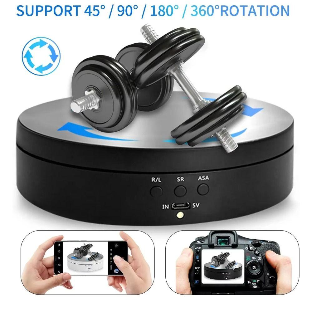 Automatic Rotation Photography Display Speed Regulation Electric Rotating Visualizer  Broadcast
