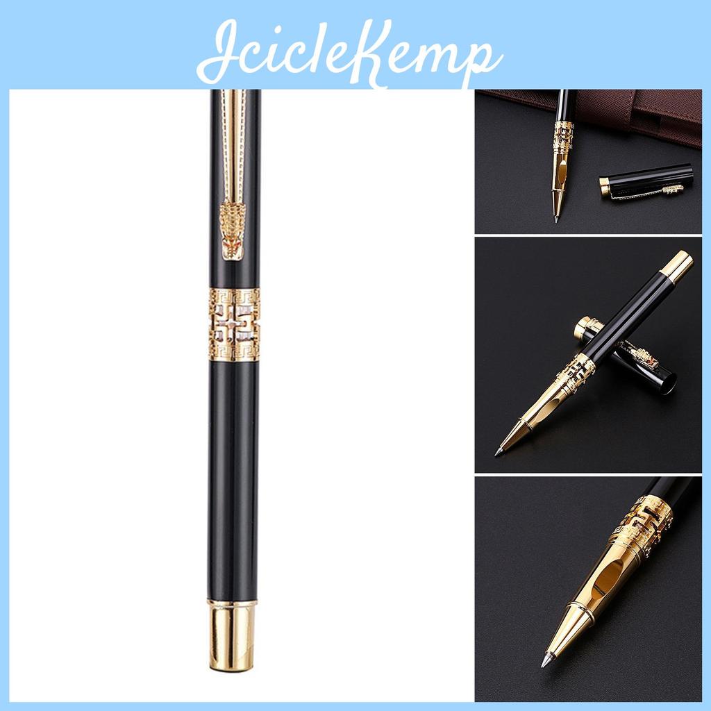 Metal Classic Brass Design Full Copper Roller Ballpoint Pen Business Men Gift Writing Pen