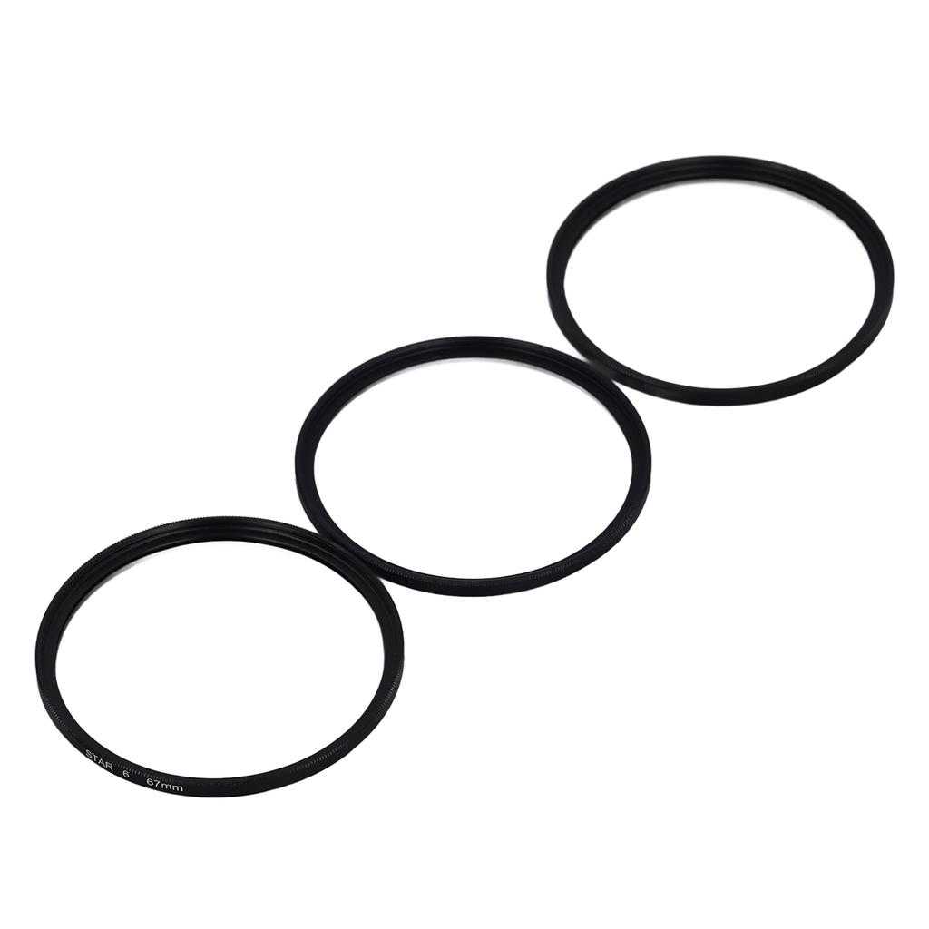 67mm Star Filter 4 6 8 Points HD Coating Slim Starburst Lens Filter for Micro SLR Camera