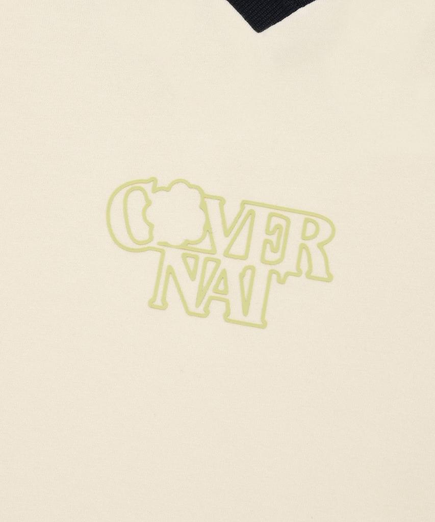 COVERNAT WOMAN Track Long Sleeve Ivory