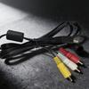 120cm USB to 3RCA Cable for Cameras to Enjoy Movie and Images on Home TV Screen Cord for Travel