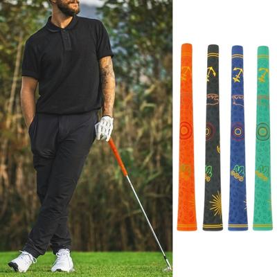 Golf Club Grip Anti-slip Shock Absorption All-Weather Golf Iron Shaft Rubber Grip Golf Accessories Men Women Enthusiasts Gift