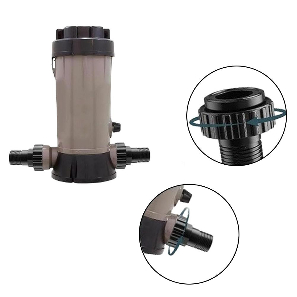 Pool Pump Repair 1-1 2 Inch Union Pool Pump Adapter Black Leak-proof Design Easy Installation Threaded Connection