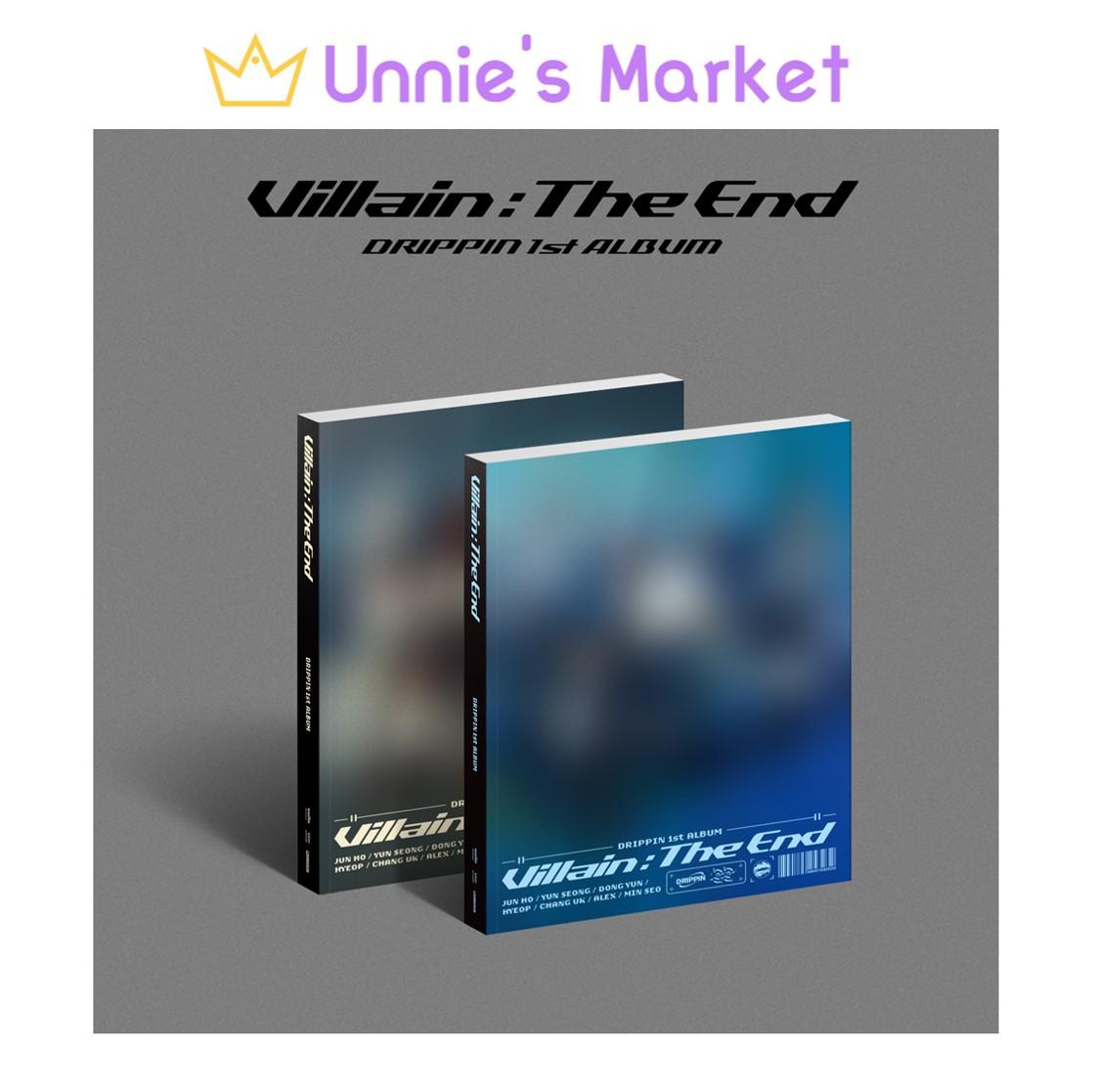 

ДРИППИН - Злодей : The End 1-й обычный альбом Random ver.,No poster