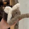 Super Large Sweet Hair Clip Cute Girl Grip Clip With Plush Claw Clip Fashionable Hair Accessory
