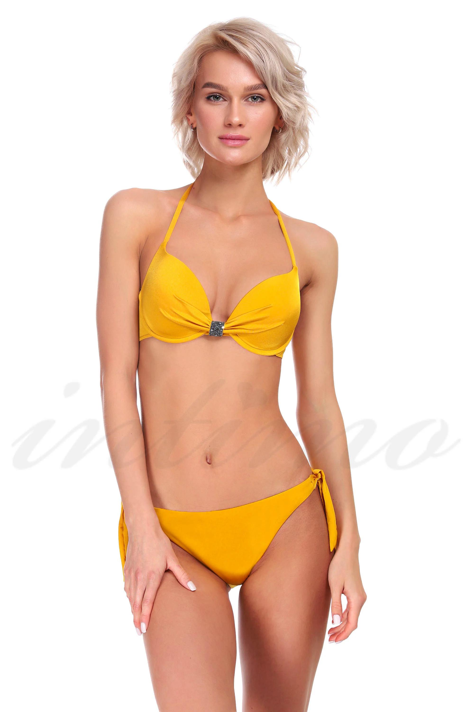 

Купальник Push Up, плавки сліп Jolidon (60867) 42C/S жовтий