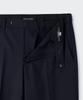 MUSINSA STANDARD Whipcord Straight Hidden Banding Slacks [Navy]