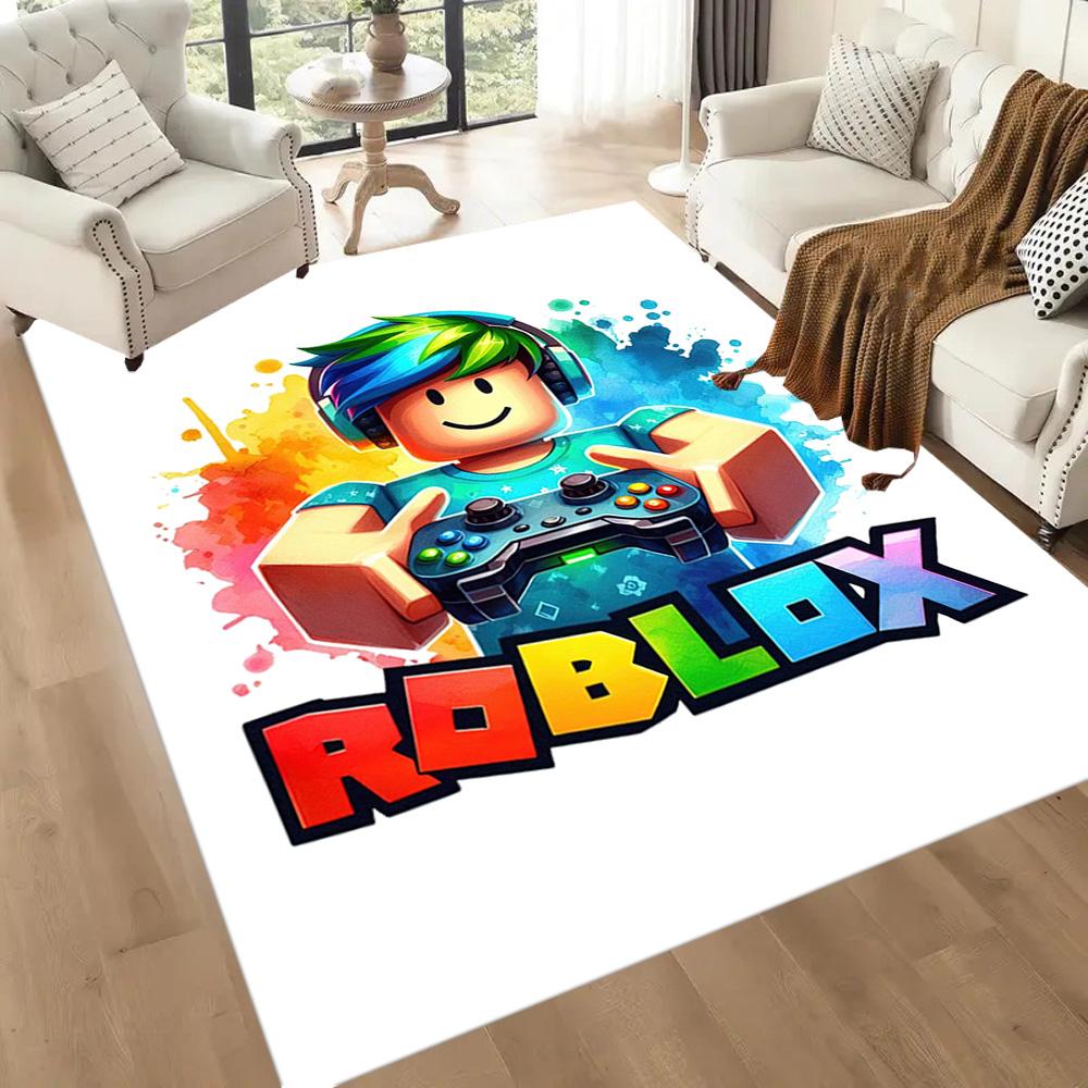 Roblox Square Rugs Are a Great Choice for Living Rooms, Bedrooms, Home Décor, and As Gifts