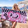 Comic Shugo Chara Towel Yoga Gym Yoga Gym Lightweight Portable for Swimming Beach Travel Sports Accessories Sandproof