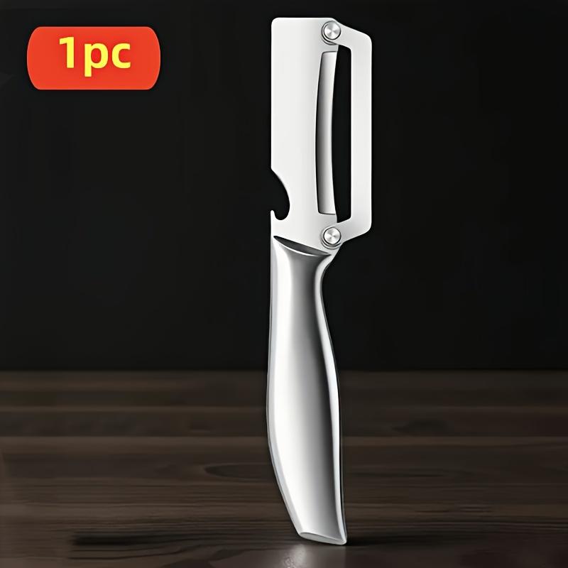 1pc Peeling Knife, Powerful Sugarcane Knife, Kitchen Scraping Tool, Household Fruit Knife, Lettuce Scraping and Peeling Tool