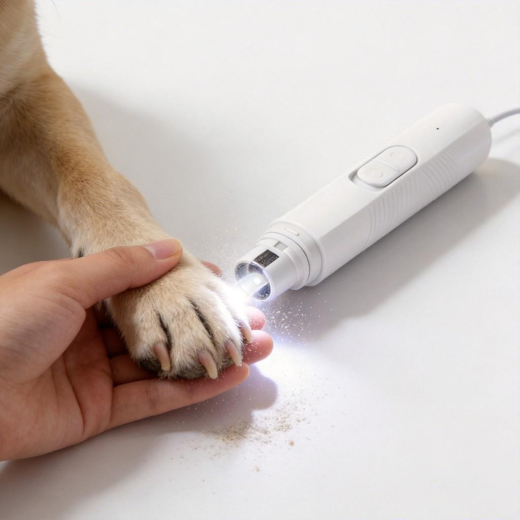 Pet Nail Grinder Electric For Dogs With Rechargeable Cleaning Function For Home Grooming