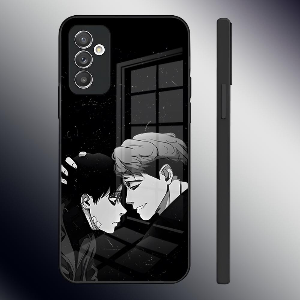 Anime Kill Stalker Phone Case For Samsung S24 Ultra S23 S22 S20 Fe S21 Plus A54 A34 A24 A53 A13 A16 Glass Back Cover