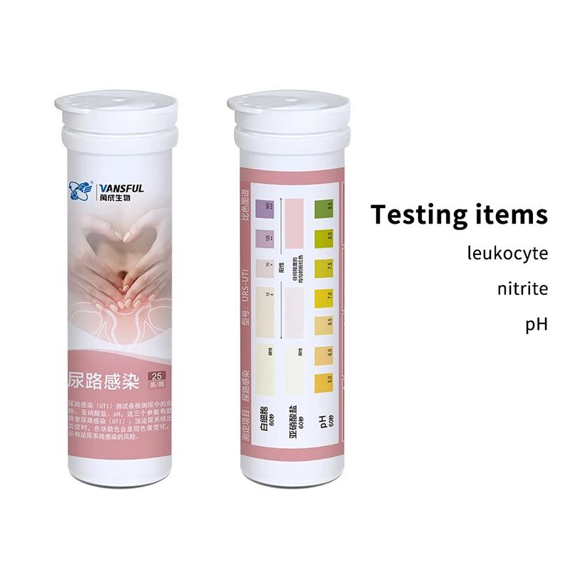 25Pcs/Bottle Test Urine Protein Test Strips Kidney Urinary Tract Infection Check Test Strips