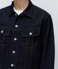 Musinsa Standard Prairie Denim Trucker Jacket [Deep Indigo]