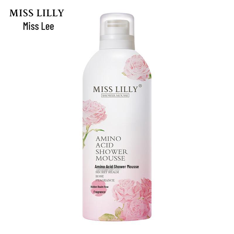 Мусс для душа Miss Lilly с аминокислотами - Тайная роза