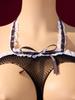Porn Maid Role Play Crotchless Body Stockings For Sex Woman Open Bra Erotic Clothing Seduction Fishnet Sexy Lingerie With Apron