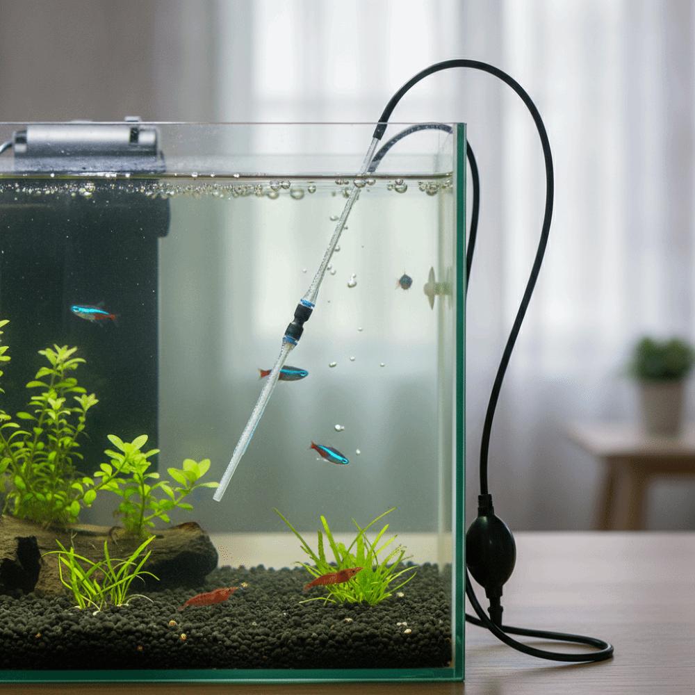 Manuelles Aquarium-Siphon-System Effizienter Fischbeckenreiniger Ökosystem-Becken