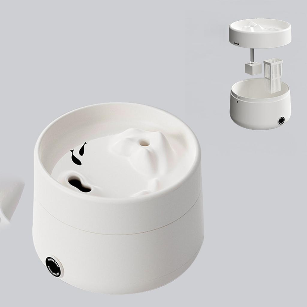 Haustier-Wasserspender Leiser Automatischer Haustier-Wasserspender Futterspender