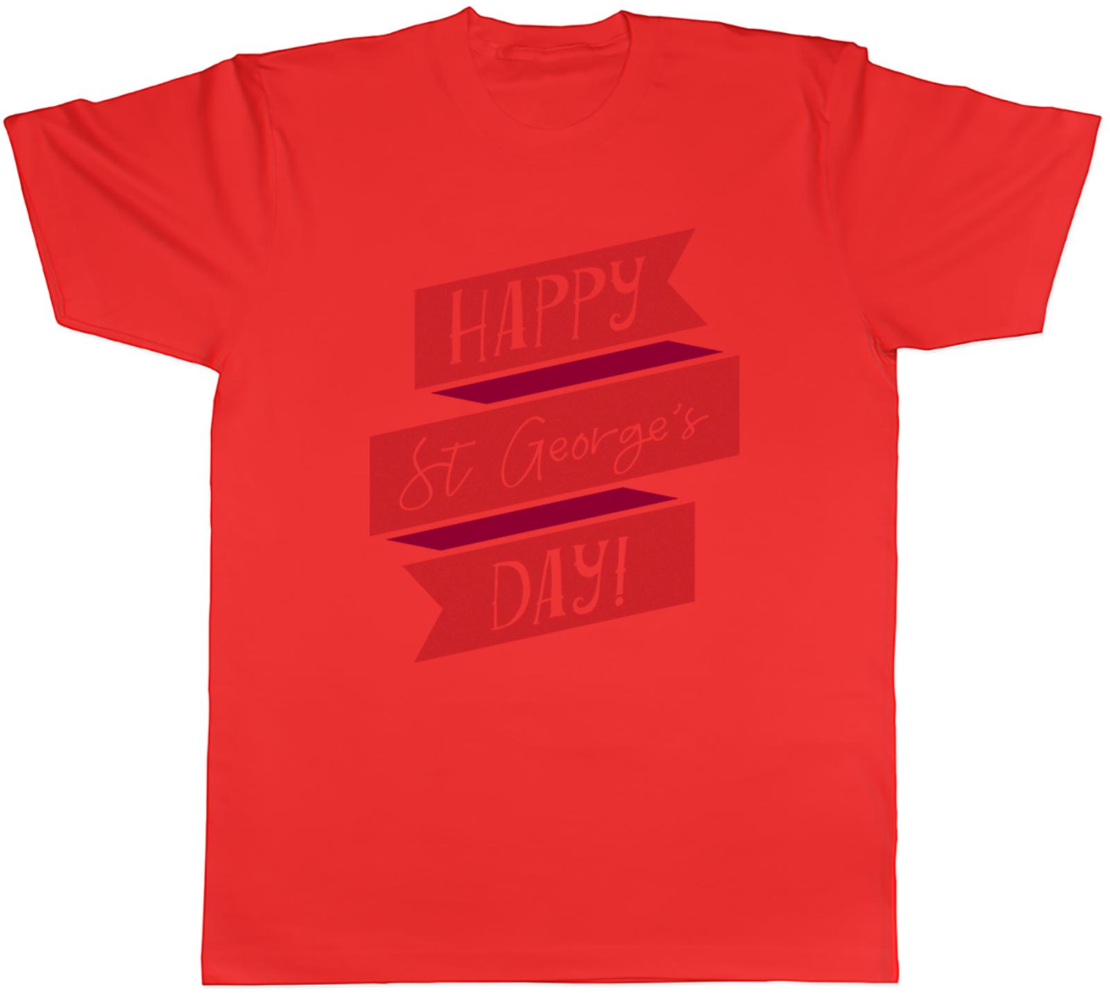 St Georges Day Ribbon Unisexs Unisex TShirt Tee S