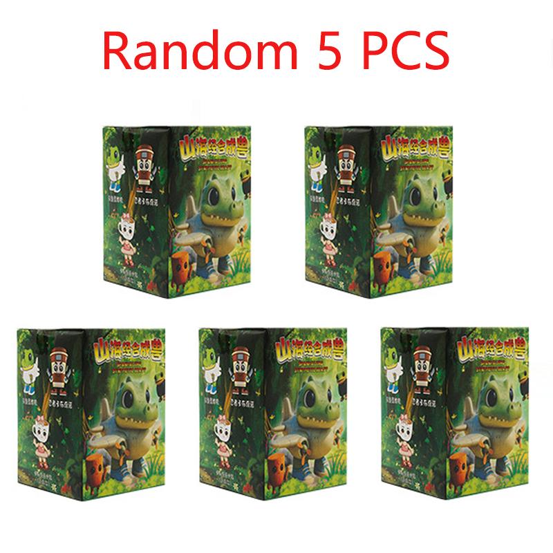 Nuevo Tung Tung Sahur  Q-version Fusion Monster Children's Puzzle Blind Box Christmas Toy Model