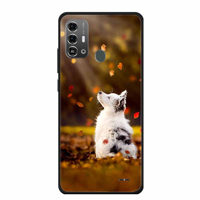 For ZTE Blade A53 Pro / A53Plus Case Lovely Soft TPU Painted Cat Silicone Cover for ZTE Blade A53 Plus Funda Coque A53Pro Shell