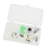 Fly Fishing Lure Kit Plastic Stainless Steel Sequins Fly Hooks Assisted Thrower Fishing Accessories