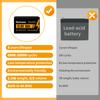 Humsienk Lithium Iron Phosphate Battery 12V 8Ah Grade A Cells Rechargeable Lightweight Home Energy Storage Backup Power